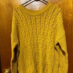 H&M Mustard Yellow | Heavy Sweater